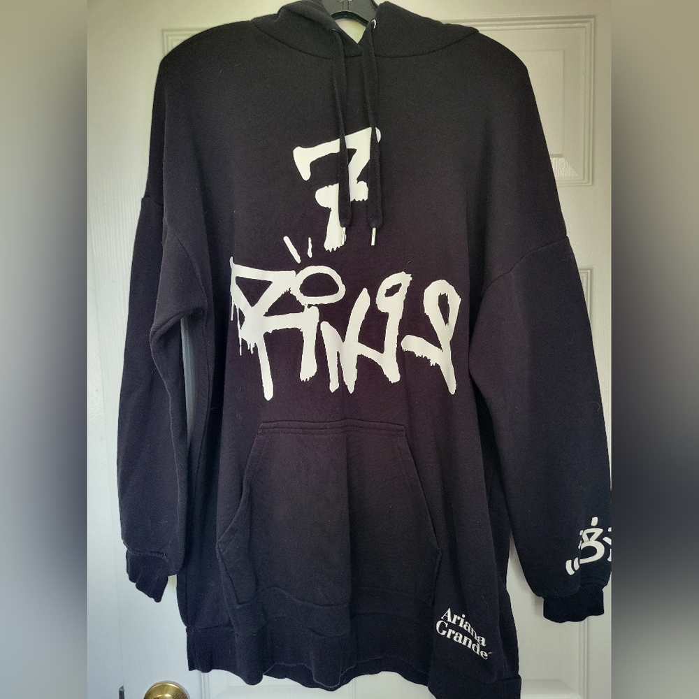 Ariana Grande 7 Rings Hoodie Dress